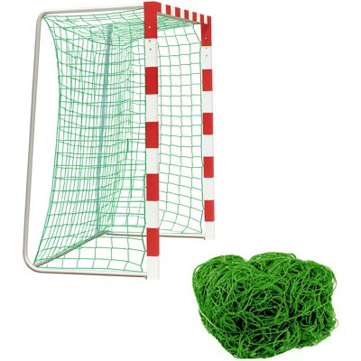 Yakimasport Siatka na bramkę piłkarską 3x2 m grubość 2 mm kolor zielony Yakimasport Siatka na bramkę piłkarską 3x2 m grubość 2 mm kolor zielony