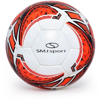 SMJ Sport, Piłka nożna, S-Light, biało-czerwony, rozmiar 4 SMJ Sport, Piłka nożna, S-Light, biało-czerwony, rozmiar 4