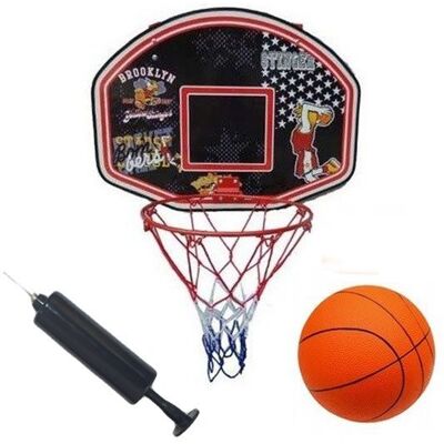 Spartan Basket Board, ścienny zestaw do koszykówki z piłką - Koszykówka Spartan Basket Board, ścienny zestaw do koszykówki z piłką - Koszykówka
