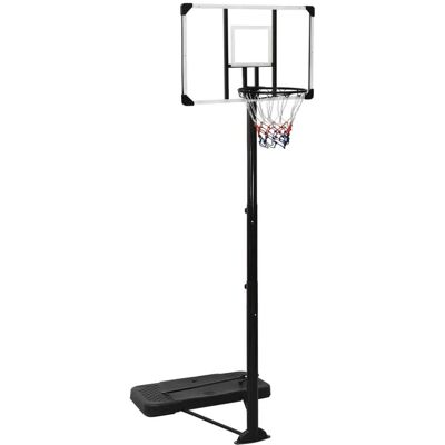 VMP Stojak do koszykówki z przezroczystą tablicą, 256-361 cm VMP Stojak do koszykówki z przezroczystą tablicą, 256-361 cm