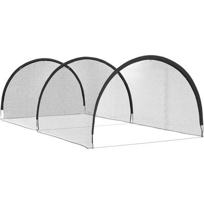 Vidaxl Baseball I Softball Czarny 702 X 369,5 X 243,5 Cm Poliester Vidaxl Baseball I Softball Czarny 702 X 369,5 X 243,5 Cm Poliester
