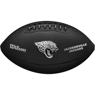 Wilson NFL Team Metallic Premiere Jacksonville Jaguars Ball WF4015815XB, unisex, piłki do futbolu amerykańskiego, Czarne Wilson NFL Team Metallic Premiere Jacksonville Jaguars Ball WF4015815XB, unisex, piłki do futbolu amerykańskiego, Czarne