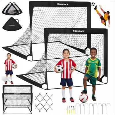 nieznany producent X2 BRAMKA PIŁKARSKA DLA DZIECI SKŁADANA OGRODOWA TRENINGOWA PRZENOŚNA 120cm nieznany producent X2 BRAMKA PIŁKARSKA DLA DZIECI SKŁADANA OGRODOWA TRENINGOWA PRZENOŚNA 120cm