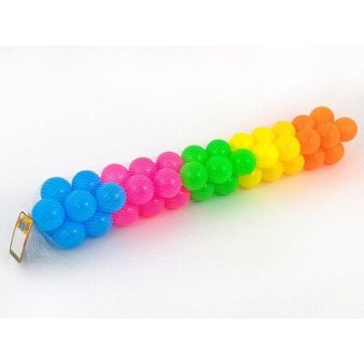 Adar Zestaw 50 piłeczek plastikowych 6cm Adar Zestaw 50 piłeczek plastikowych 6cm
