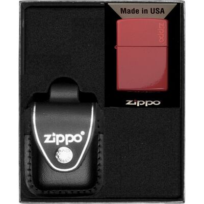 Zestaw Zapalniczka Zippo Brick Logo Prezentowy No3 Zestaw Zapalniczka Zippo Brick Logo Prezentowy No3