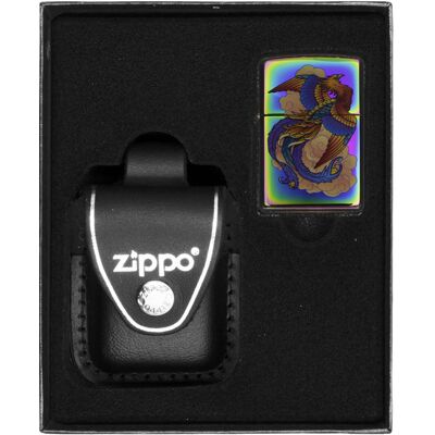 Zestaw Zippo Phoenix Rainbow Prezentowy Zestaw Zippo Phoenix Rainbow Prezentowy