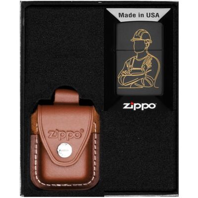 Zestaw Zippo Zapalniczka Worker Design Prezentowy No2 Zestaw Zippo Zapalniczka Worker Design Prezentowy No2