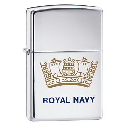 Zippo, Zapalniczka, Royal Navy, High Polish Chrome Zippo, Zapalniczka, Royal Navy, High Polish Chrome