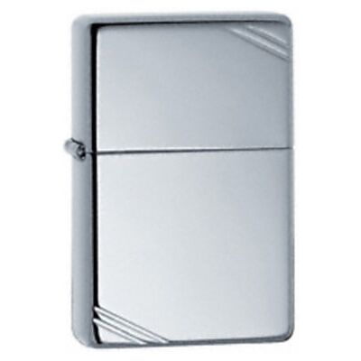 Zippo, Zapalniczka, Vintage High Polish Chrome W/ Slashes Zippo, Zapalniczka, Vintage High Polish Chrome W/ Slashes