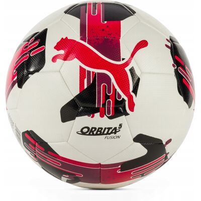 Piłka Do Piłki Nożnej Puma Orbita 5 Fusion Puma White/puma Red Rozmiar 5 Piłka Do Piłki Nożnej Puma Orbita 5 Fusion Puma White/puma Red Rozmiar 5