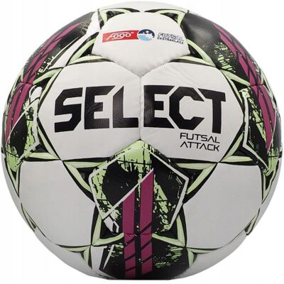Piłka Do Piłki Nożnej Select Futsal Attack Fogo Ekstraklasa White/pink R 4 Piłka Do Piłki Nożnej Select Futsal Attack Fogo Ekstraklasa White/pink R 4