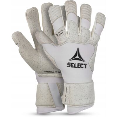 Rękawice Bramkarskie Select 88 Pro Grip V23 Białe R. 11 Rękawice Bramkarskie Select 88 Pro Grip V23 Białe R. 11