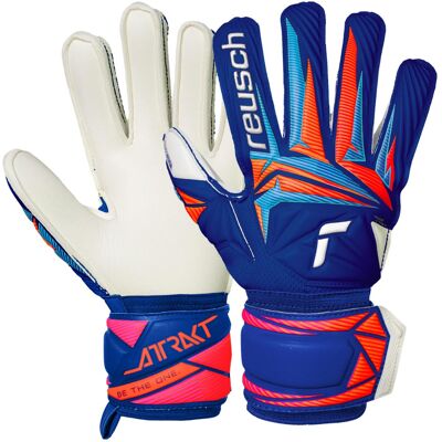 Rękawice Reusch Attrakt Advance Junior 56 72 215 4126 Niebieski 6,5 Rękawice Reusch Attrakt Advance Junior 56 72 215 4126 Niebieski 6,5