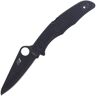 Spyderco Inc. Nóż Spyderco Pacific Salt 2 Black Blade Plain (C91PBBK2)