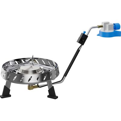 Campingaz Camping Stove Camp & Trek Connect (Silver, 2 Kw, Cooking Surface Ř15 Cm) Campingaz Camping Stove Camp & Trek Connect (Silver, 2 Kw, Cooking Surface Ř15 Cm)