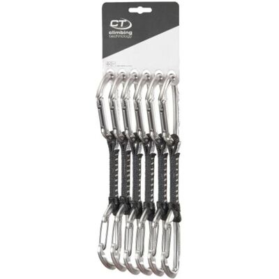Climbing Technology Zestaw Ekspresów Wspinaczkowych Lime M-Ul 12cm 6szt Szary Climbing Technology Zestaw Ekspresów Wspinaczkowych Lime M-Ul 12cm 6szt Szary