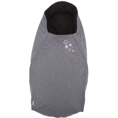 CuddleCo, Comfi-Extreme, Śpiworek wodoodporny Melange, Gwiazdki, szary CuddleCo, Comfi-Extreme, Śpiworek wodoodporny Melange, Gwiazdki, szary