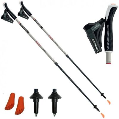 Gabel, Kijki Nordic Walking Teleskopowe, Stretch Ice, Szary, 75-130 Cm Gabel, Kijki Nordic Walking Teleskopowe, Stretch Ice, Szary, 75-130 Cm
