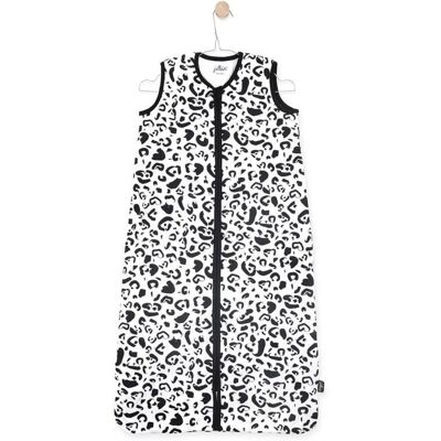 Jollein - Śpiworek Niemowlęcy Letni Summer Leopard Black & White 70 Cm Jollein - Śpiworek Niemowlęcy Letni Summer Leopard Black & White 70 Cm