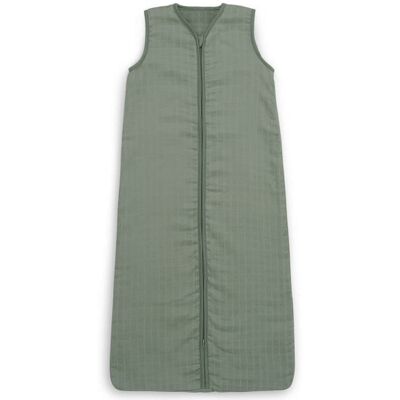 Jollein - Śpiworek Niemowlęcy Letni Summer Muslin Hydrophilic Ash Green 90 Cm Jollein - Śpiworek Niemowlęcy Letni Summer Muslin Hydrophilic Ash Green 90 Cm