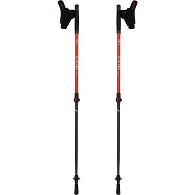 Kije Nordic Walking Alpinus Braunberg Nx43601 Czerwony Kije Nordic Walking Alpinus Braunberg Nx43601 Czerwony