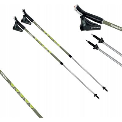 Kije Trekkingowe Gabel Ritmo Teal 77-130cm Lekkie 200g Zielone Kije Trekkingowe Gabel Ritmo Teal 77-130cm Lekkie 200g Zielone