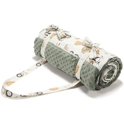 La Millou Koc Piknikowy Abc Farm 145x170 La Millou Koc Piknikowy Abc Farm 145x170