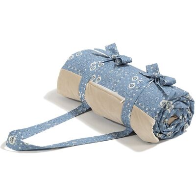 La Millou Koc Piknikowy Bandana Denim Xl La Millou Koc Piknikowy Bandana Denim Xl