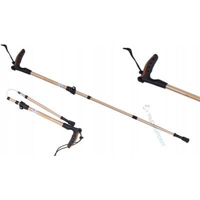Laska Trekkingowa Gabel Explorer Wired F.L. Xts 80-95cm Kremowa Laska Trekkingowa Gabel Explorer Wired F.L. Xts 80-95cm Kremowa