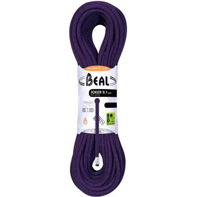 Lina Beal Joker Unicore 9,1mm Dry Cover Purple 50m Lina Beal Joker Unicore 9,1mm Dry Cover Purple 50m