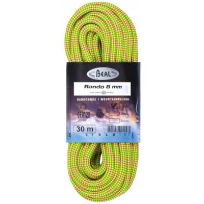 Beal Rando 8MM 30M Golden Dry Żółty - Lina wspinaczkowa Beal Rando 8MM 30M Golden Dry Żółty - Lina wspinaczkowa
