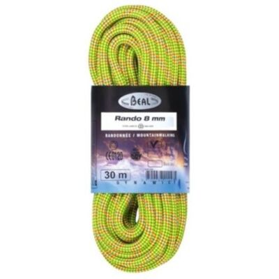 Beal Różowy Rando 8MM 30M Dynamiczne liny wspinaczkowe - Lina wspinaczkowa Beal Różowy Rando 8MM 30M Dynamiczne liny wspinaczkowe - Lina wspinaczkowa
