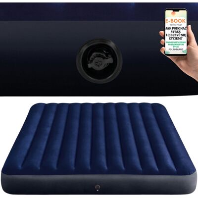 Materac 2-Osobowy Classic Downy Airbed King 183x203x25cm Intex + Ebook-1 Materac 2-Osobowy Classic Downy Airbed King 183x203x25cm Intex + Ebook-1
