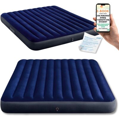 Materac Dmuchany Turystyczny 2-Os Intex Na Camping Do Domu Ogrodu + Ebook-1 Materac Dmuchany Turystyczny 2-Os Intex Na Camping Do Domu Ogrodu + Ebook-1