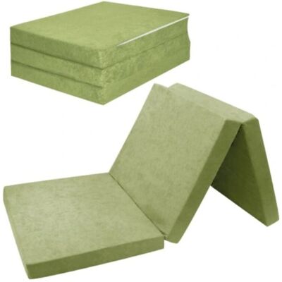 FortisLine Materac Rozkładany Składany Turystyczny Dom Kamper Kemping 180x65x7 Zielony FortisLine Materac Rozkładany Składany Turystyczny Dom Kamper Kemping 180x65x7 Zielony