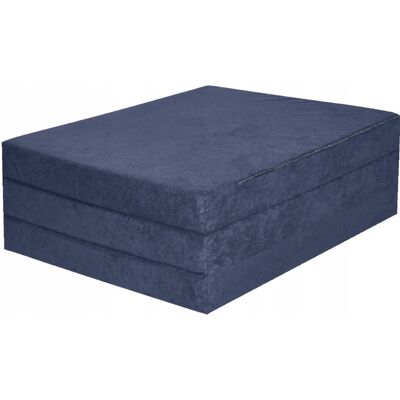 FortisLine Materac Rozkładany Składany Turystyczny Dom Kamping 180x65x7 Niebieski FortisLine Materac Rozkładany Składany Turystyczny Dom Kamping 180x65x7 Niebieski