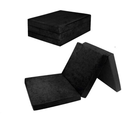 FortisLine Materac Turystyczny 180x65x7 Rozkładany Składany Camping Namiot Bus Czarny FortisLine Materac Turystyczny 180x65x7 Rozkładany Składany Camping Namiot Bus Czarny