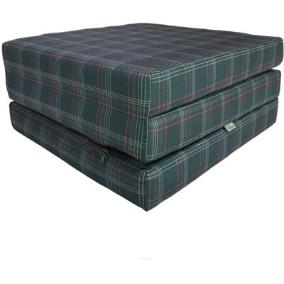 FortisLine Materac Turystyczny Rozkładany Składany M 180x65x7cm Mata Namiot Kamper Gtd Czerwona Kratka FortisLine Materac Turystyczny Rozkładany Składany M 180x65x7cm Mata Namiot Kamper Gtd Czerwona Kratka