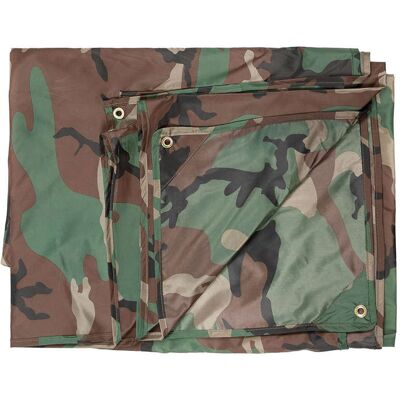 MFH Woodland Wodoszczelna Tarp - 3 X 4 M MFH Woodland Wodoszczelna Tarp - 3 X 4 M