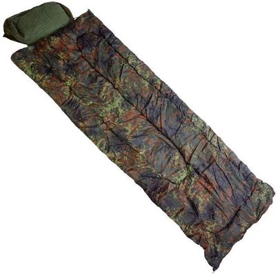 Mil-Tec - Pilot Schlafsack - Flecktarn - Sleeping bag Mil-Tec - Pilot Schlafsack - Flecktarn - Sleeping bag