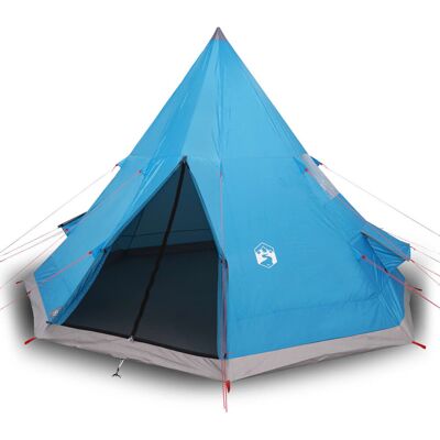 VMP Namiot Turystyczny, Tipi, 4-Os., Niebieski, Wodoszczelny VMP Namiot Turystyczny, Tipi, 4-Os., Niebieski, Wodoszczelny