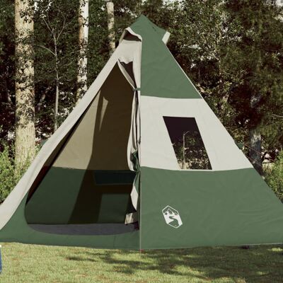 VMP Namiot Turystyczny, Tipi, 7-Os., Zielony, Wodoszczelny VMP Namiot Turystyczny, Tipi, 7-Os., Zielony, Wodoszczelny