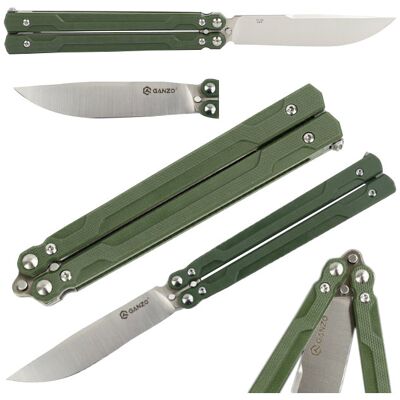 Nóż Składany Ganzo Firebird G766-Gr Motylek Nóż Składany Ganzo Firebird G766-Gr Motylek