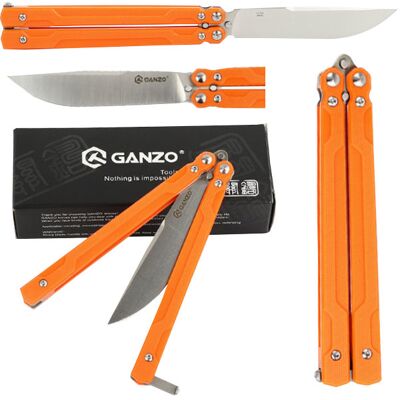 Nóż Składany Ganzo Firebird G766-Or Motylek Nóż Składany Ganzo Firebird G766-Or Motylek