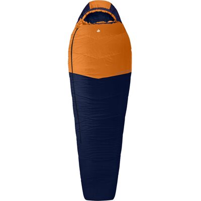 Śpiwór Alpinus Ultralight Pro 850 prawy pomarańczowo-granatowy typ: mumia Śpiwór Alpinus Ultralight Pro 850 prawy pomarańczowo-granatowy typ: mumia