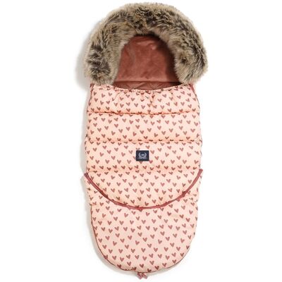Śpiworek Do Wózka Combo Multi Heartbeat Pink La Millou Śpiworek Do Wózka Combo Multi Heartbeat Pink La Millou