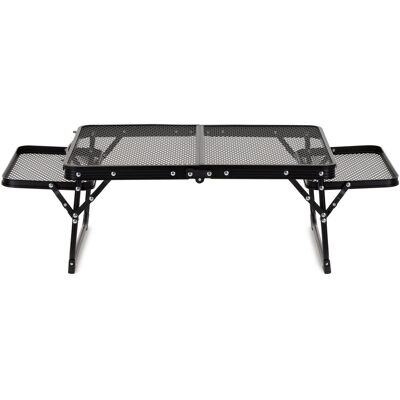 Springos Stolik Turystyczny Na Piknik, Składany Stół Kempingowy, Biwak 89x40x27 Cm Czarny Springos Stolik Turystyczny Na Piknik, Składany Stół Kempingowy, Biwak 89x40x27 Cm Czarny