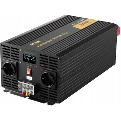 VEVOR - 3000W Pure Sine Wave Inverter - 24V do 230V - Inverter VEVOR - 3000W Pure Sine Wave Inverter - 24V do 230V - Inverter