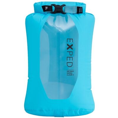 Worek Wodoszczelny Exped Versa Clear 3l Niebieski Worek Wodoszczelny Exped Versa Clear 3l Niebieski