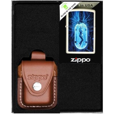 Zestaw Zapalniczka Zippo Tube Woman Design Prezentowy No2 Zestaw Zapalniczka Zippo Tube Woman Design Prezentowy No2